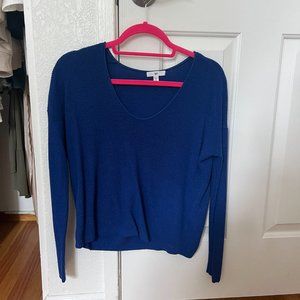 Textured Stitch V-Neck Pullover